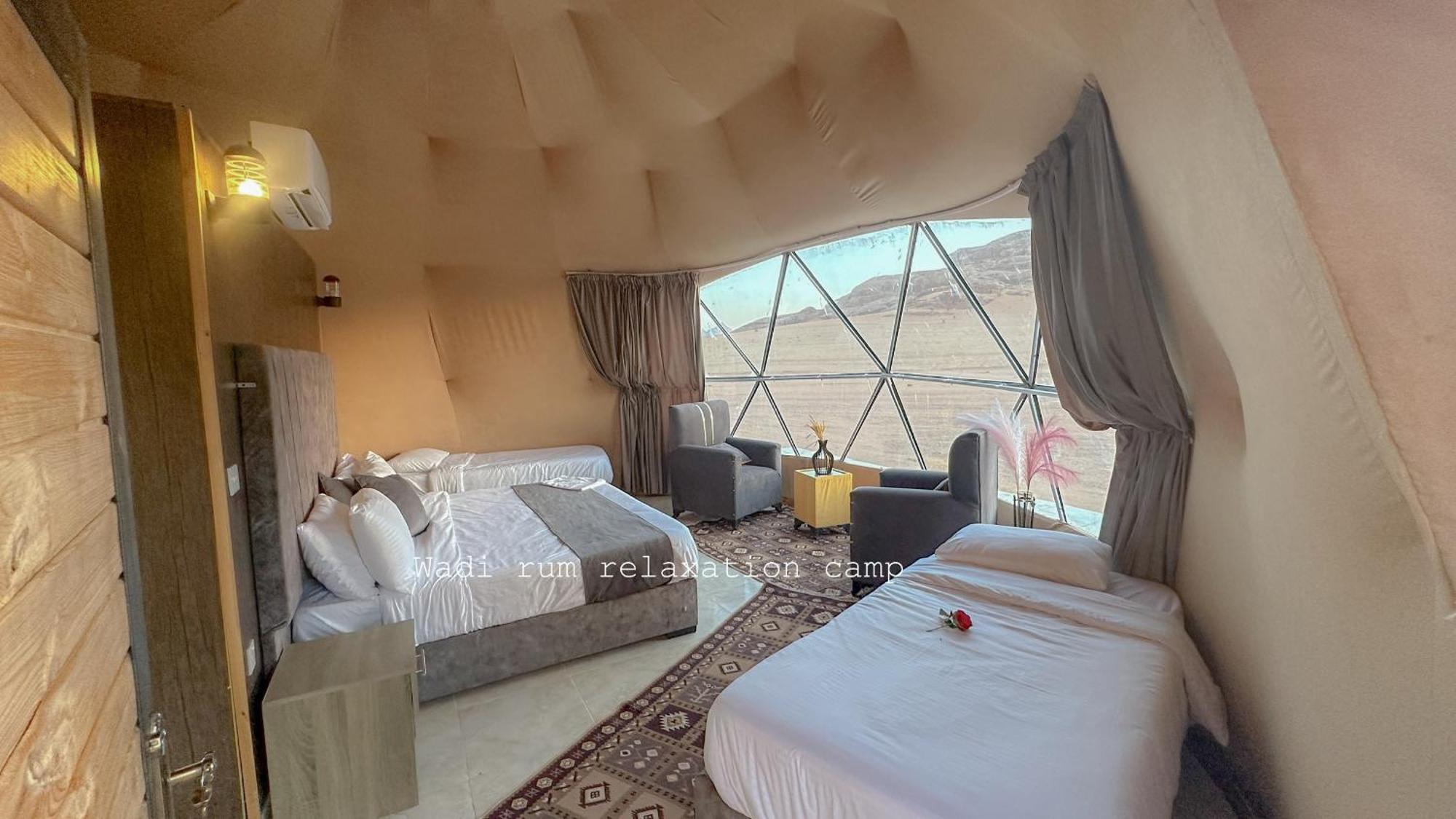 Wadi Rum Relaxation Camp Extérieur photo