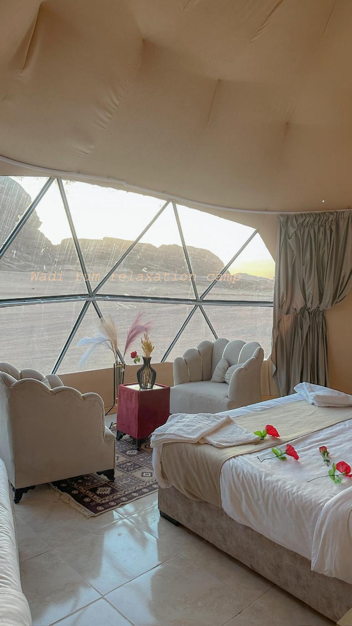 Wadi Rum Relaxation Camp Extérieur photo